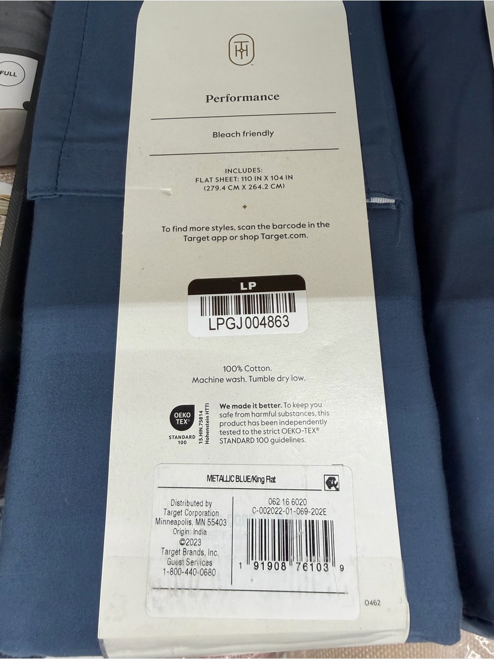 Target Performance Sheet - Metallic Blue - Picture 2 of 3